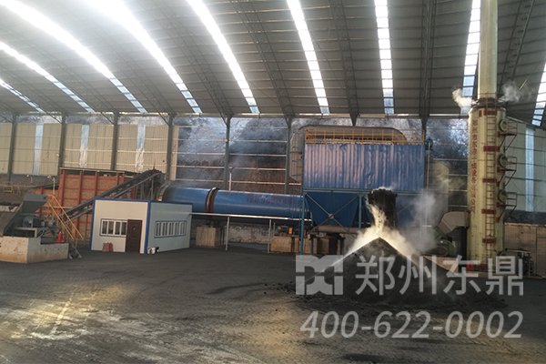 山西壽陽煤泥烘干機(jī)械設(shè)備運行現(xiàn)場